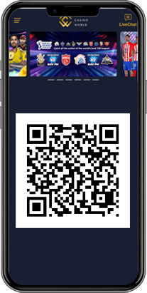   Scan QR Code or Click the button above to join Mega Casino World Now!